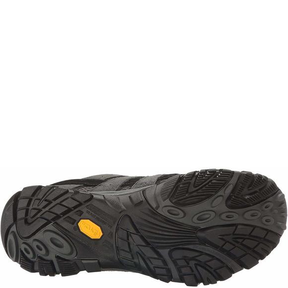 MERRELL MENS MOAB 2 WTPF HIKING SHOE, GRANITE, 12 US - Picture 5 of 6